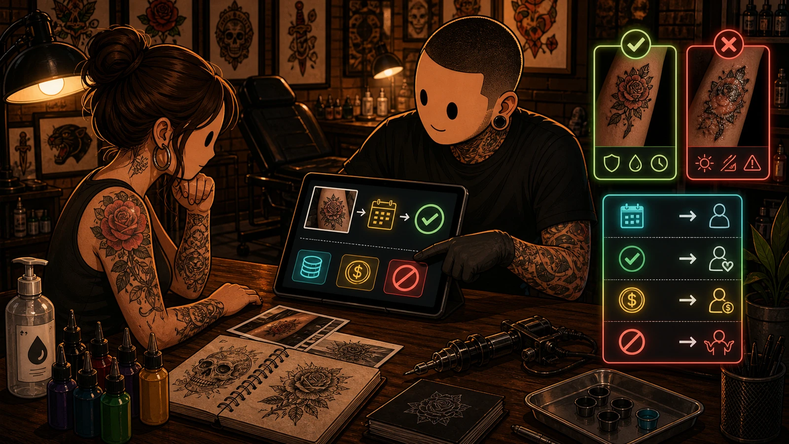 Tattoo Touch-Up Policy Guide