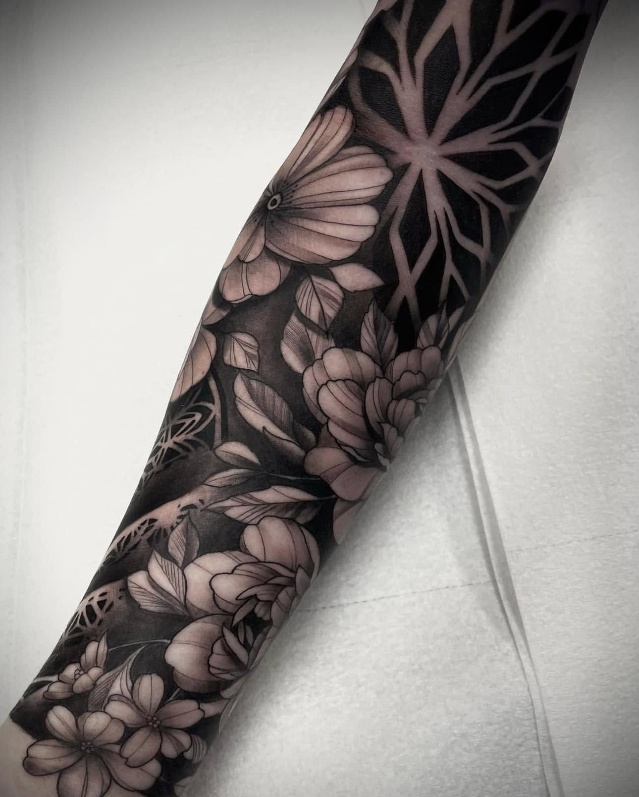 Tattoo portfolio piece by @russell